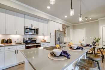 Luxury Kitchen, Stainless Steel Appliances,  Granite Counter Tops